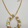 collier acier inoxydable feuilles , sur moderne-bijoux.fr - Bijoux ethniques et Femmes