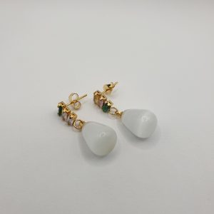 chaine cou boucles acier Daniella , sur moderne-bijoux.fr - Bijoux ethniques & Femmes du monde