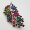 Broche multicolore , sur moderne-bijoux.fr Bijoux ethniques & Femmes du monde