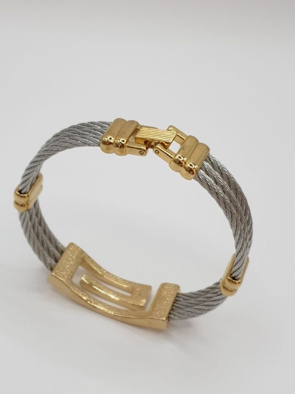 Bracelet acier Inoxydable Homme greg , sur moderne-bijoux.fr - Bijoux ethniques & Femmes du monde