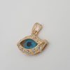 pendentif plaqué or oeil , sur moderne-bijoux.fr Bijoux ethniques & Femmes du monde