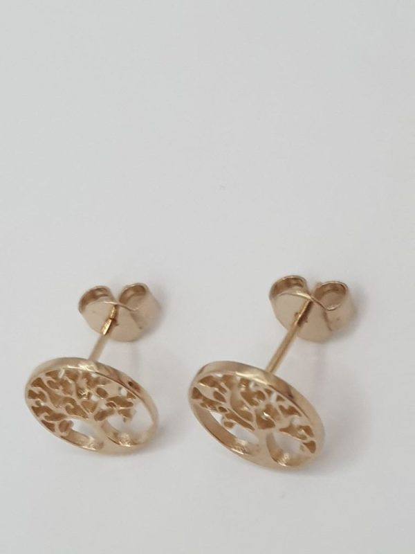 boucles oreilles arbre de vie leona , sur moderne-bijoux.fr - Bijoux ethniques & Femmes du monde