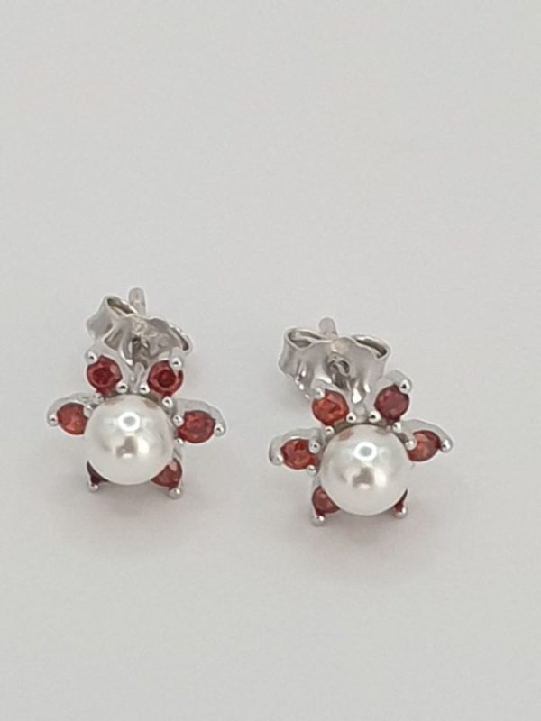 boucles oreilles argent massif sirantou , sur moderne-bijoux.fr - Bijoux ethniques & Femmes du monde