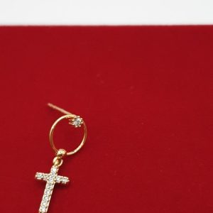 boucles oreilles croix , sur moderne-bijoux.fr - Bijoux ethniques & Femmes du monde