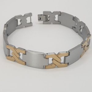 bracelet homme acier inoxydable ayden , sur moderne-bijoux.fr - Bijoux ethniques & Femmes du monde