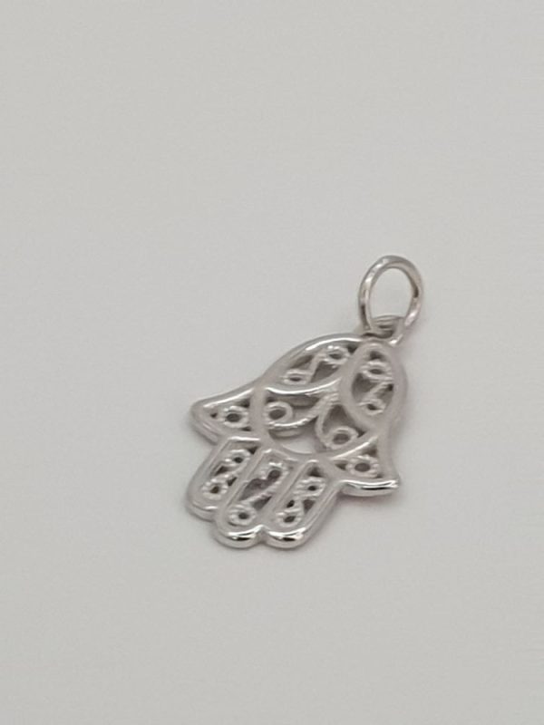 pendentif argent massif main de fatima , sur moderne-bijoux.fr Bijoux ethniques & Femmes du monde