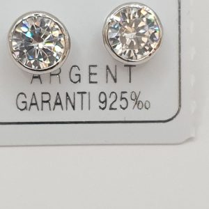 boucles d'oreilles argent massif Tani , sur moderne-bijoux.fr - Bijoux ethniques & femmes du monde