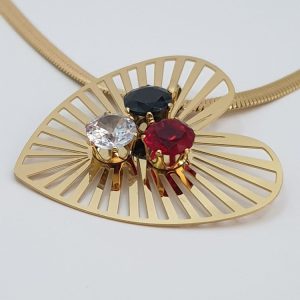 collier & boucles apolline , sur moderne-bijoux.fr - Bijoux ethniques & Femmes du monde