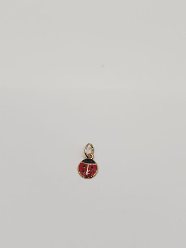 pendentif enfant coccinelle , sur moderne-bijoux.fr - Bijoux ethniques & Femmes du monde