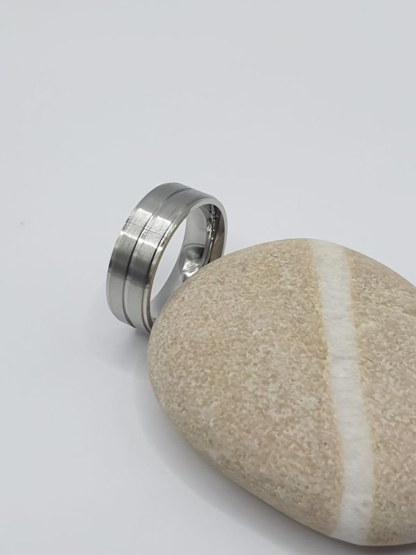 bague acier inoxydable homme Isaac , sur moderne-bijoux.fr - Bijoux ethniques & Femmes du monde