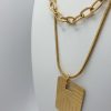 Collier en acier inoxydable sur Moderne-Bijoux - Bijoux Ethniques & Femmes du monde