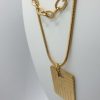 Collier en acier inoxydable sur Moderne-Bijoux - Bijoux Ethniques & Femmes du monde