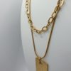 Collier en acier inoxydable sur Moderne-Bijoux - Bijoux Ethniques & Femmes du monde