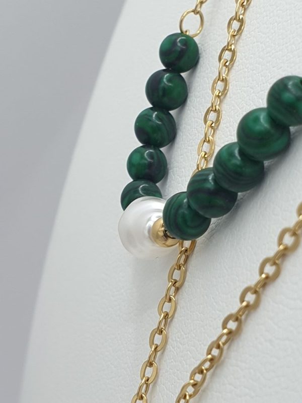 collier acier inoxydable pretina, sur moderne-bijoux.fr - Bijoux ethniques & Femmes du monde